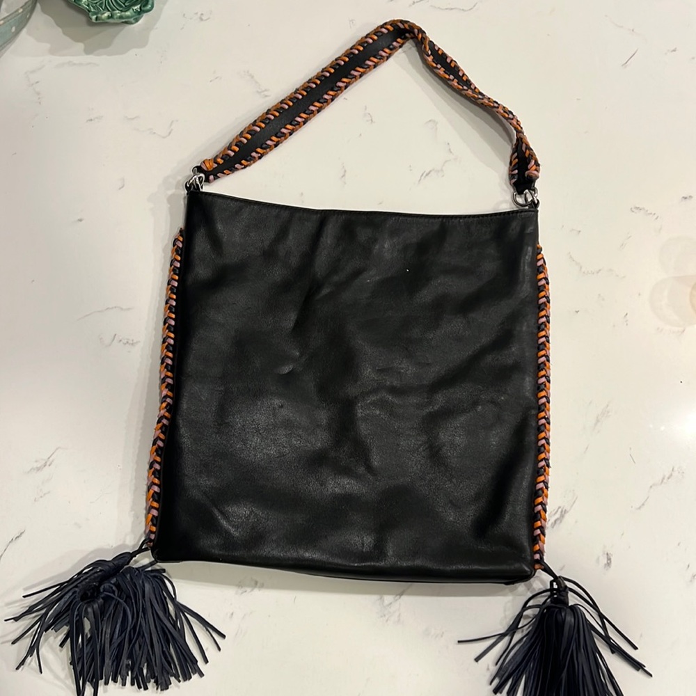 Rebecca Minkoff leather tote hobo bag
